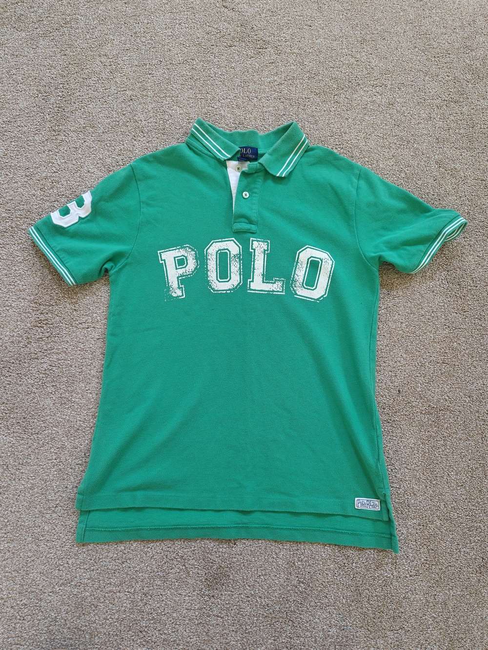 Polo by Ralph Lauren Green Logo Crewneck